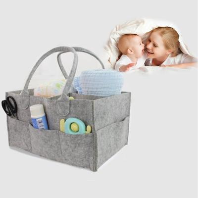 Portable Nursery Diaper Storage Caddy