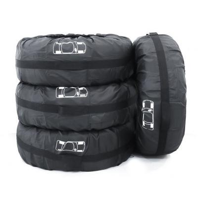 4-piece Amazon Car Tire Cover Tire Bag Spare Tire Cover Storage Bag