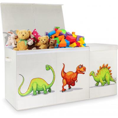 Fabric Collapsible Storage Boxes Home Organizer Bins Cartoon Organizer...