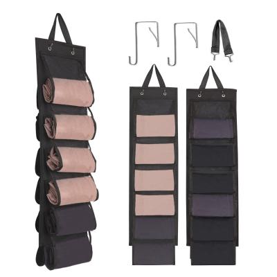 2 Pack Legging Organizer for Closet Shirts Organizer Foldable Hanging ...