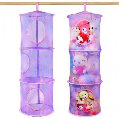 Stuffed Animals Hammock Net Toy Storage 2 Pack Hanging Stuffed Animals...