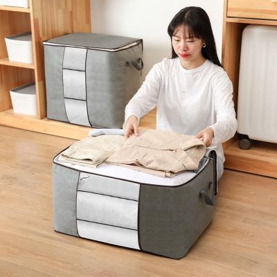 Hot Selling Home Storage Organizer Non Woven Fabric Under Bed Clothes ...
