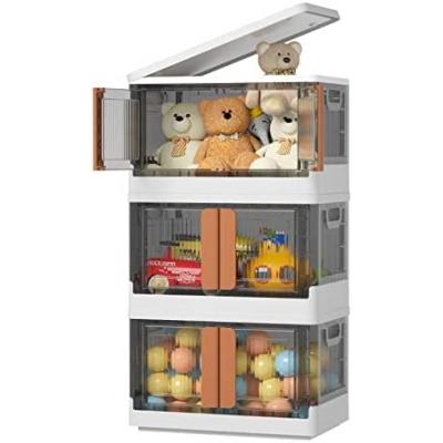 Storage Bins with Lids Closet Organizers and Storage Collapsible Stora...